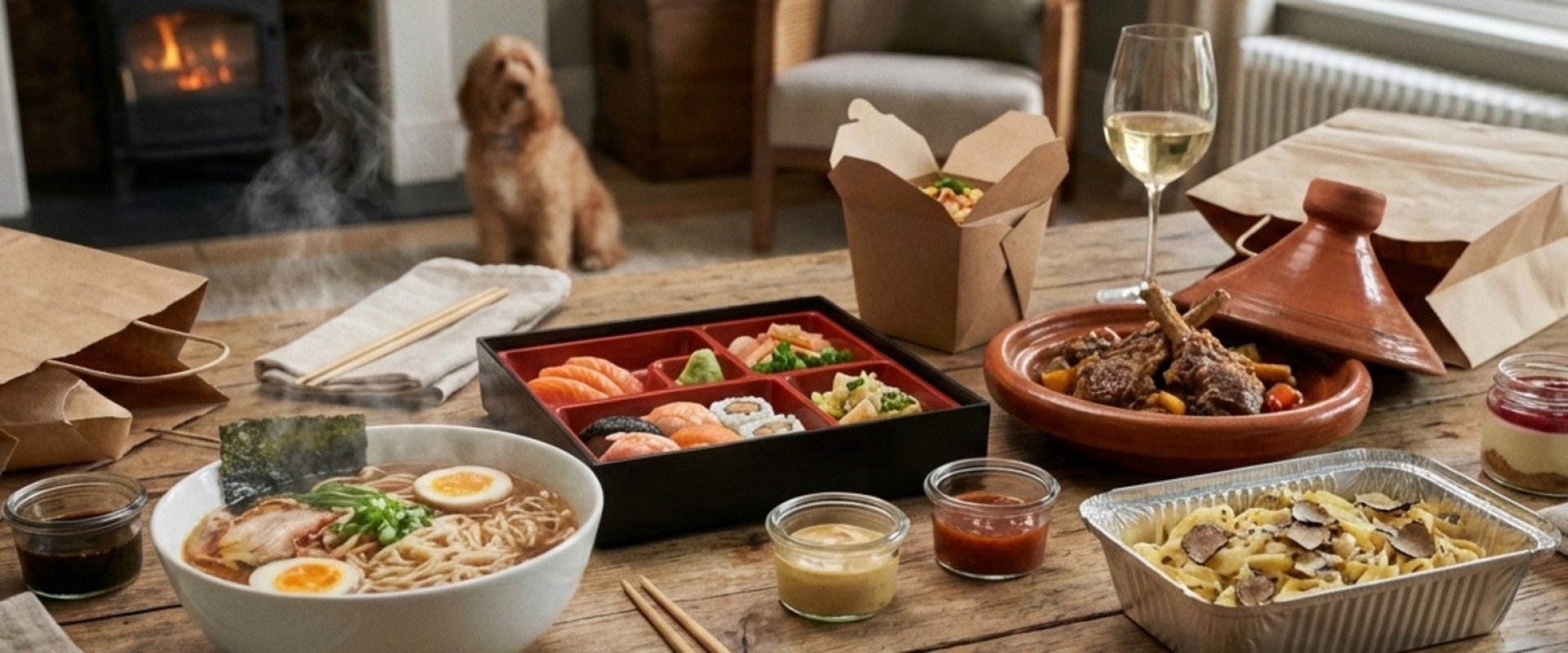 Онлайн-заказы еды из кафе и ресторанов выросли на 33%. В Шанхае открылся ресторан русской кухни. Новости за 5 февраля