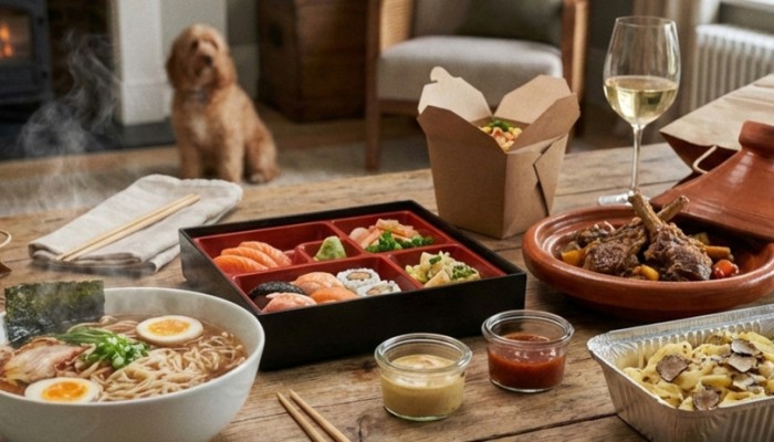 Онлайн-заказы еды из кафе и ресторанов выросли на 33%. В Шанхае открылся ресторан русской кухни. Новости за 5 февраля